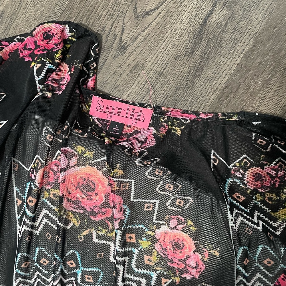 Sugar High Shawl/Cape